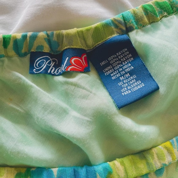 Y2K Groovy Asymmetrical Strapless Dress or Maxi Skirt - Picture 5 of 6